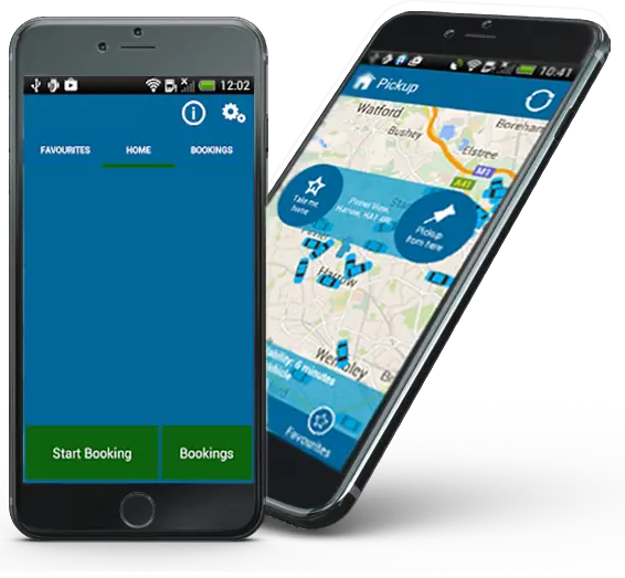 Reading Airport Minicab Mobile App